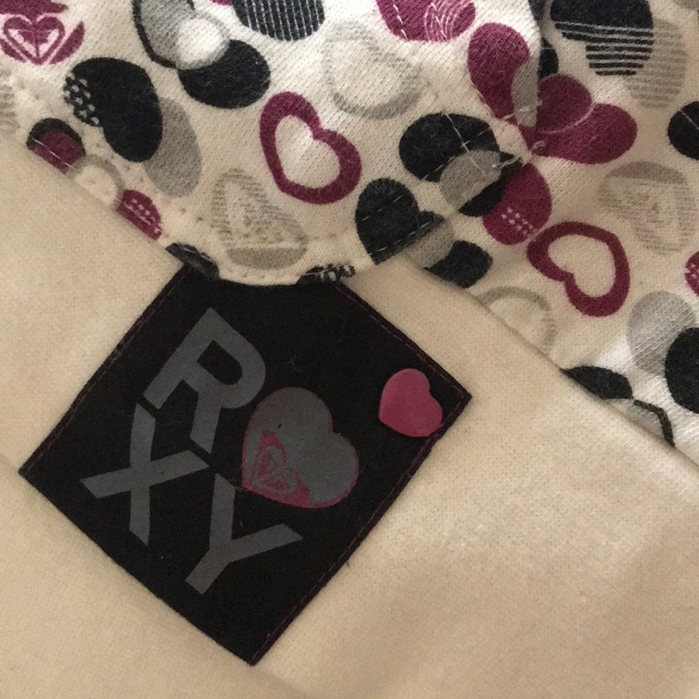 Roxy Heart Printed Wool Lined Jacket - image 5